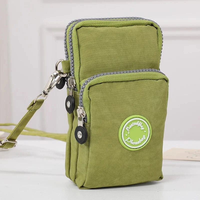 Pochette Téléphone de Marche Vert
