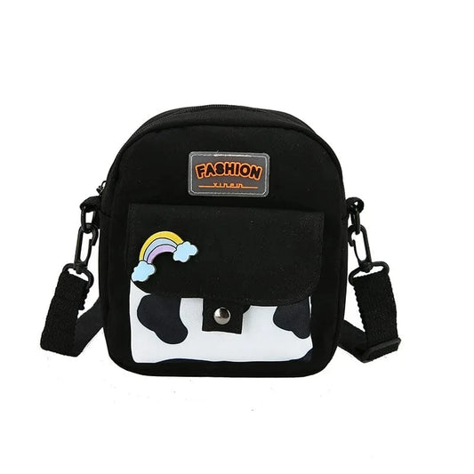 Pochette Téléphone Kawaii Noir