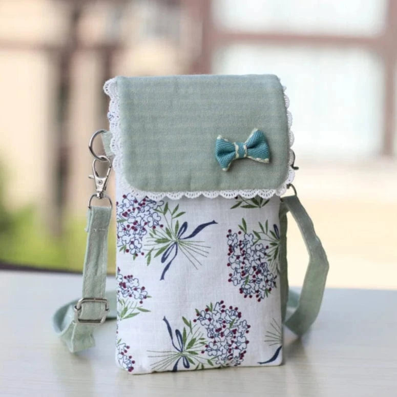 Pochette Églantine Menthe Vert