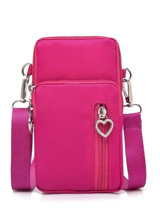 Pochette Téléphone Concert Rose