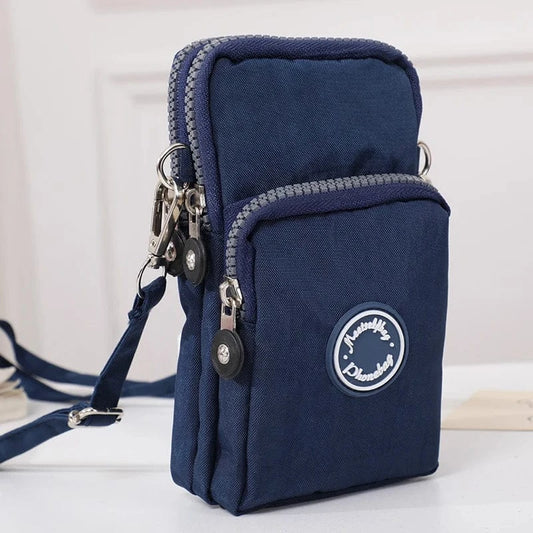 Pochette Téléphone de Marche Bleu