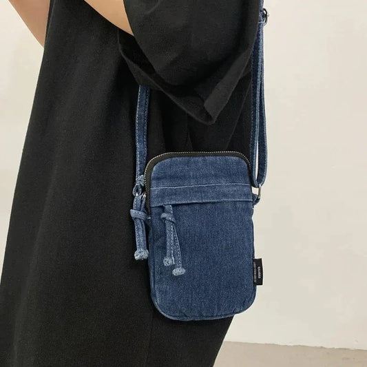 Pochette Téléphone en Jeans
