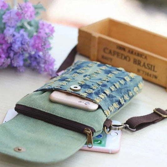 Pochette Téléphone Jeans Troué